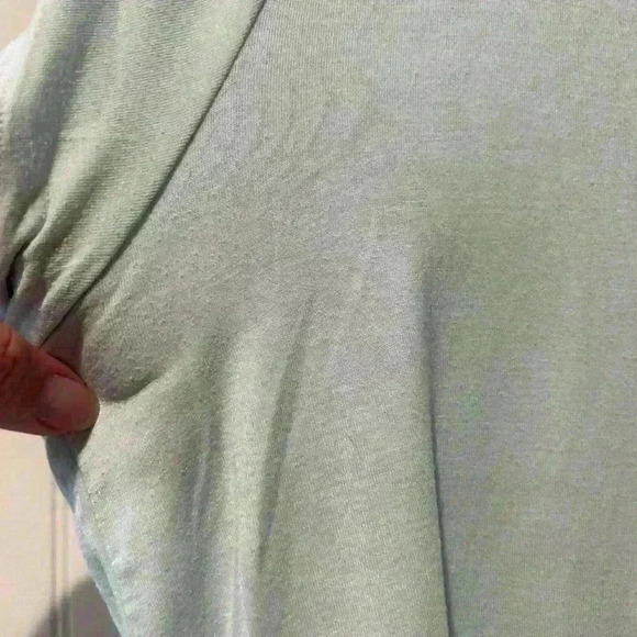 ATHLETA T Shirt STRATUS II Tee Light Mint Green Scoop Neck SS Women's S - Picture 5 of 7